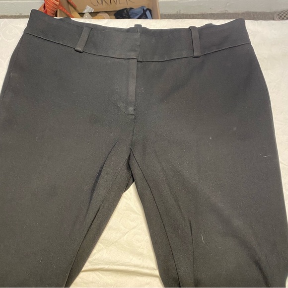 Ann Taylor Heavyweight Stretchy Straight Skinny Leg Dress Pants Trousers 6 - Picture 6 of 11